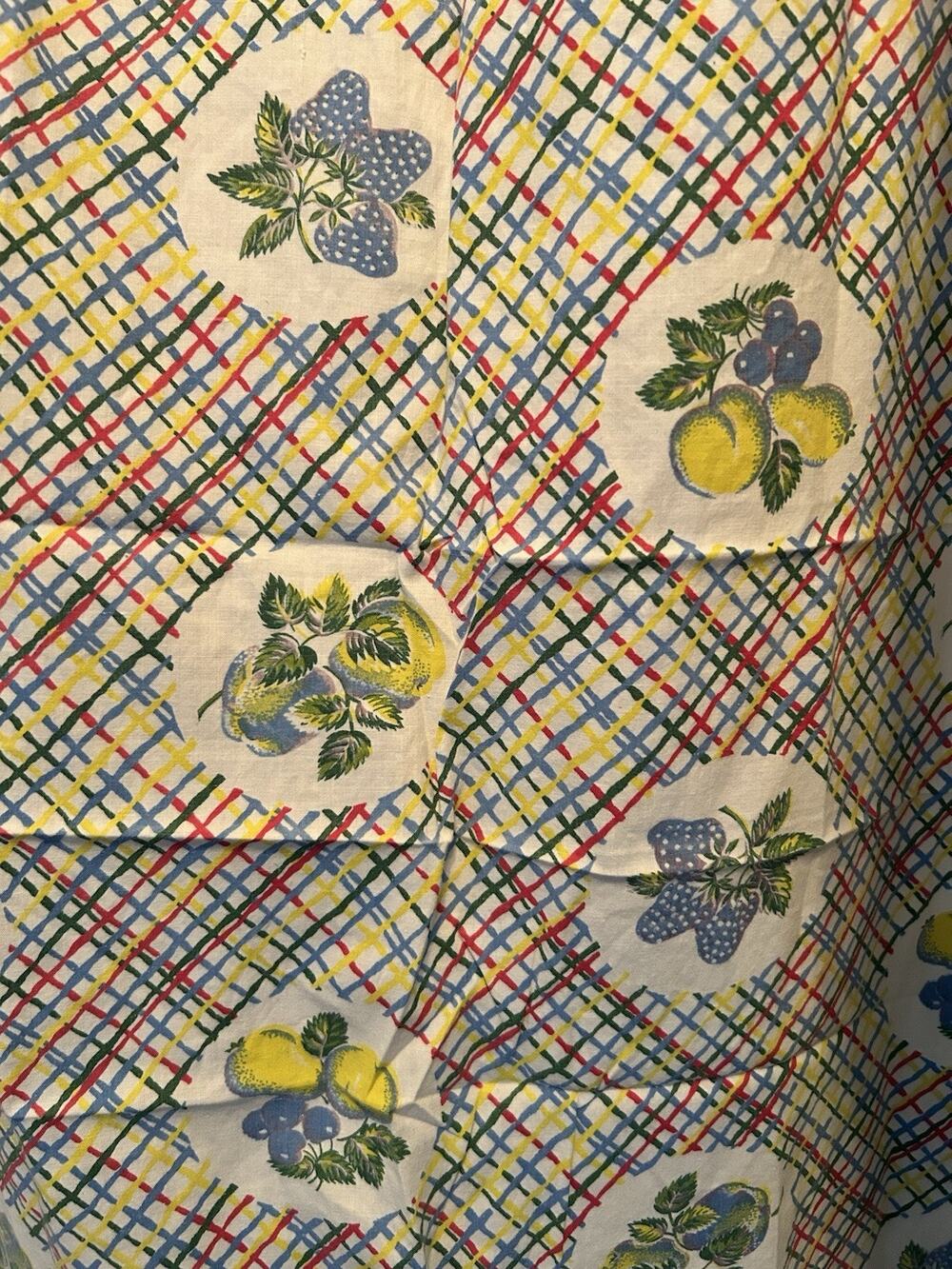 Vintage Fruit Fabric